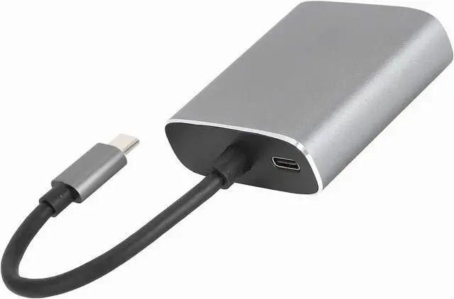 Alt view image 4 of 7 - 3 in 1 Type C Adapter, Type C to HD Multimedia Interface Docking Station with RJ45, USB 3.0, 4K Support, MetalABS Material, Sturdy Converter
