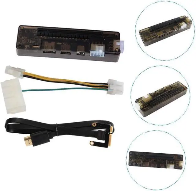 Alt view image 7 of 7 - Expand Laptop Graphics External Graphics Card Dock -e 220w Professional Dock Random Style