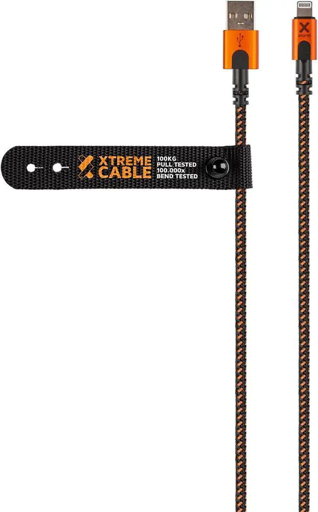 Alt view image 3 of 7 - Xtorm CXX002 Xtreme Series USB-A to Lightning Cable, 4.9-Ft.