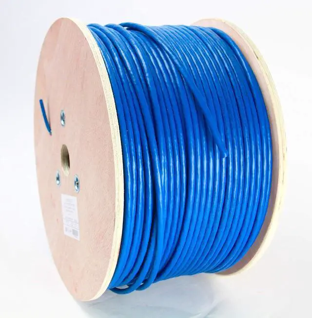 Alt view image 2 of 6 - Cat7 1000 FT | 750MHz | Cat7 Plenum | 23 AWG | 750MHz | S/FTP Cable | RoHS Compliant | Plenum Rated | Pure Copper Category 7 Shielded Ethernet Cable