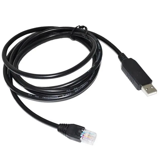 Alt view image 3 of 5 - FT232RL CHIP USB to RJ45 RS422 Converter DSV-CABV Programming Cable for MR-J4 J3 SERVO Amplifier to PC(1.8m)