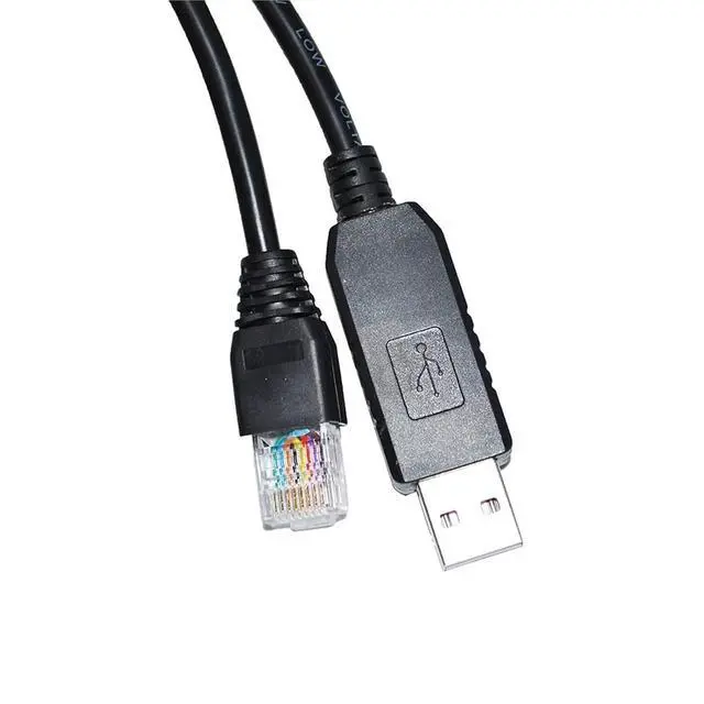 Alt view image 5 of 5 - FT232RL CHIP USB to RJ45 RS422 Converter DSV-CABV Programming Cable for MR-J4 J3 SERVO Amplifier to PC(1.8m)