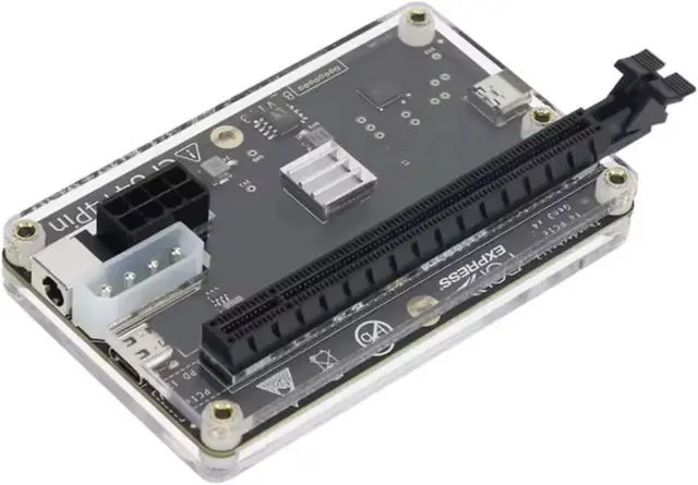 Alt view image 4 of 7 - Hot Swappable HA 36 Graphics Card Expansion Card JHL6340 Chip with USB Cable Fast Speed Easy Connection
