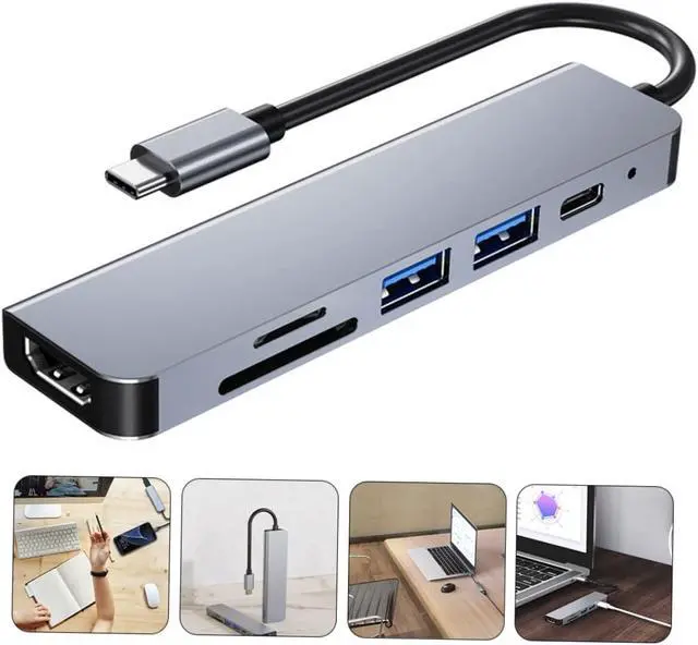 Alt view image 3 of 7 - Uonlytech 3pcs USB Hub Expansion Dock Fast Data Transfer for Laptop Compatible and for Printers Keyboards and USB Drives