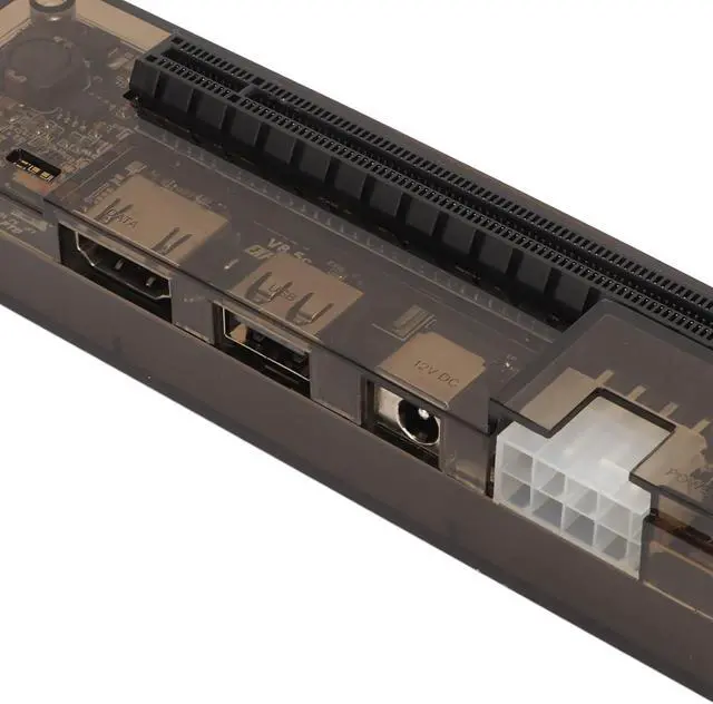 Alt view image 5 of 7 - 12V 150W Laptop External Independent Video Card Dock, Pcie X16 Support Extended EXP GDC EXP GDC Independent Video Card Dock for Mini PCIE, 6Pin, 8Pin Interface Output