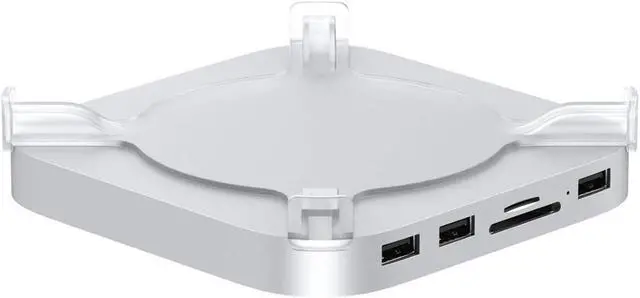 Main image of Dock Station for M4 M4 Pro, Aluminum Desktop Stand with NVMe SSD Enclosure, Storage Card Slot 4.0, USB A C Expansion Hub