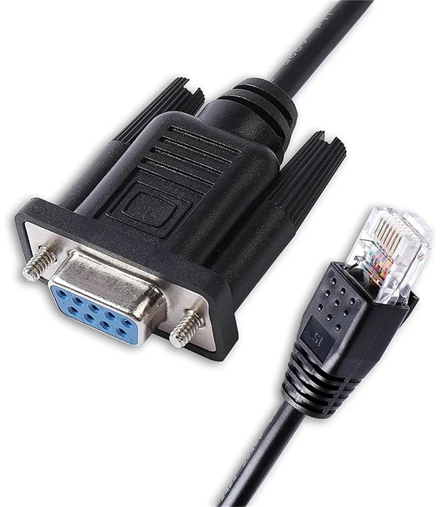 Alt view image 2 of 4 - 9Pin D-Sub DB9 Female RS232 Serial to RJ45 8P8C Communication Cable for GM Tech 2(1.8M)