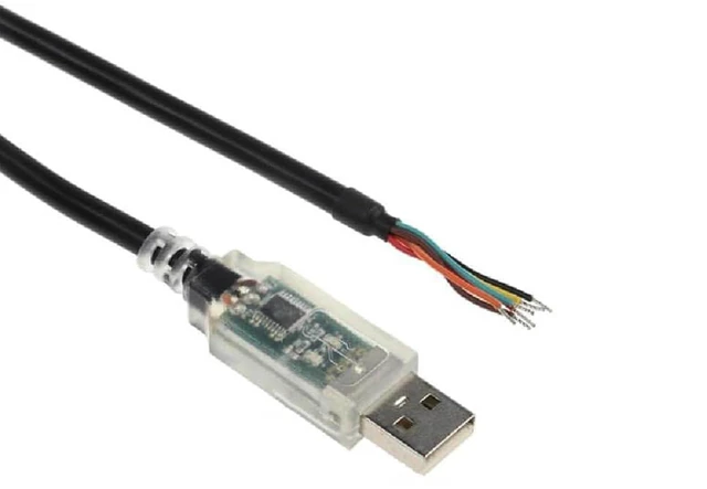 Alt view image 4 of 5 - USB RS232 Serial UART Converter Cable, USB RS232 with Chipset Serial Cable for USB-RS232-We-5000-Bt_5.0,5Meter