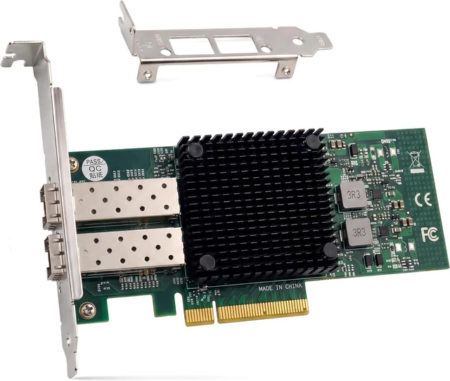 Main image of Dual-10Gb SFP+ PCI-E Network Card NIC, Mellanox ConnectX-3 PCI-e 3.0 X8 PCI Express 10 Giga-bit Ethernet Server NIC (ST7286-10GB)