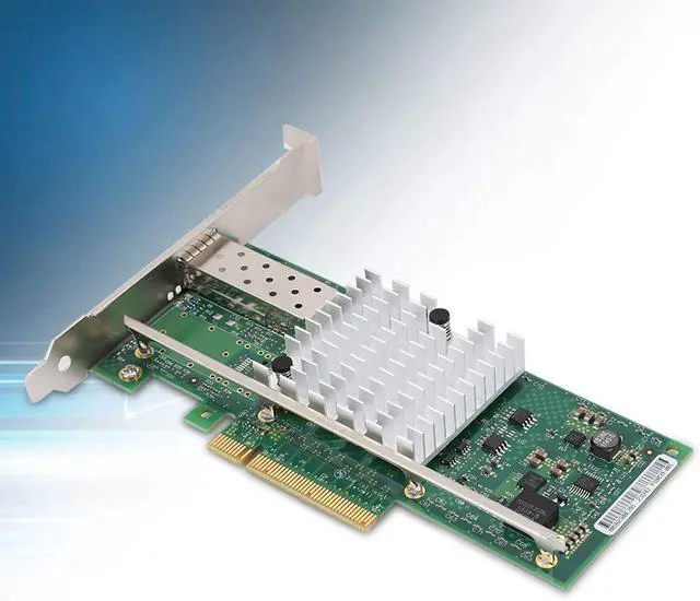 Alt view image 4 of 7 - Network Card, Internal Computer Networking Cards Fiber Network Card for X520DA1 82599EN PCIE 10G SFP Ethernet Server Adapter