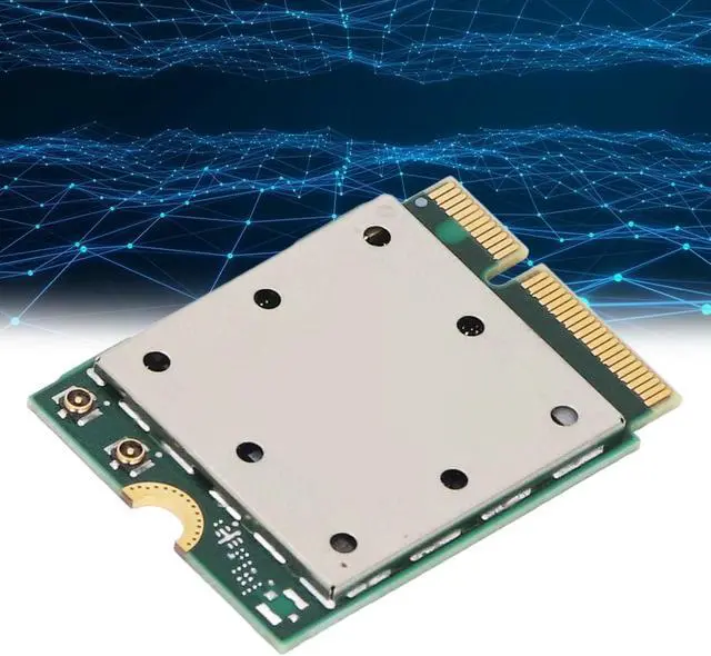 Alt view image 5 of 7 - QCNCM865 Wire Less Network Card Module, 2.4G 5G 6Ghz Triple Band M.2 Bluetooth 5.3 WiFi7 5.8Gbps Desktop Wire Less PCI E WiFi Adapter for 11