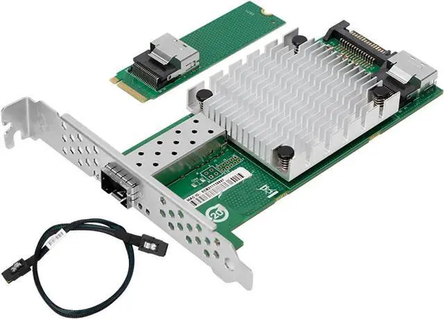 Main image of 10Gbps Fiber Networking Card to SFP+ 82599 Chip Single Port 10GbE Fiber Module for Desktop SFP+