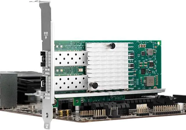 Alt view image 2 of 7 - X520-DA1 82599EN 10Gb Networking Card Double Port Ethernet Adapter PCIE Networking Card Accessories