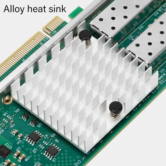 Alt view image 7 of 7 - X520-DA1 82599EN 10Gb Networking Card Double Port Ethernet Adapter PCIE Networking Card Accessories