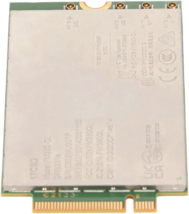 Alt view image 6 of 7 - Sanpyl DW5931e 5G M.2 MIMO 4.67Gbps Download 5G 4G LTE 3G WCDMA GNSS Modem Network Module for Laptop Desktop