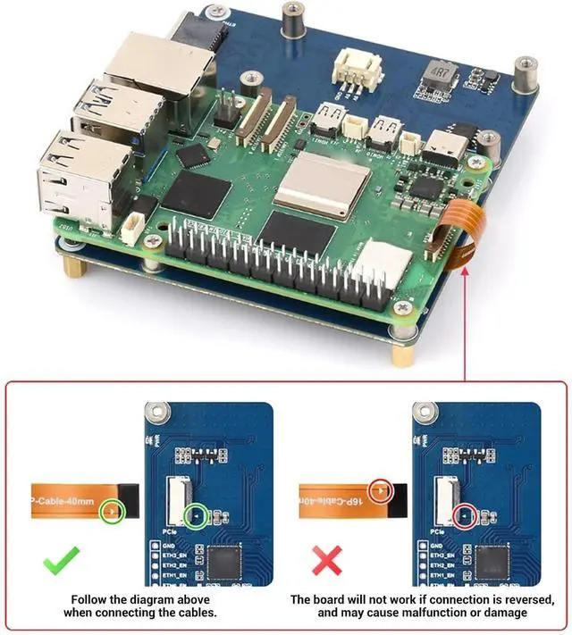 Alt view image 5 of 7 - Sanpyl PCIe to Gigabit Ethernet Board, Plug and Play No Driver PCIe to 4 Port Gigabit Ethernet Adapter with RJ45 Ports, for Stable Network Expansion