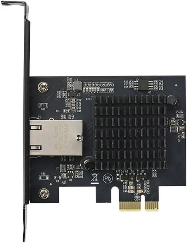 Alt view image 4 of 6 - 10Gbps Ethernet Networking Card PCIe x1 Interfaces for Enhanceds Data Transmission