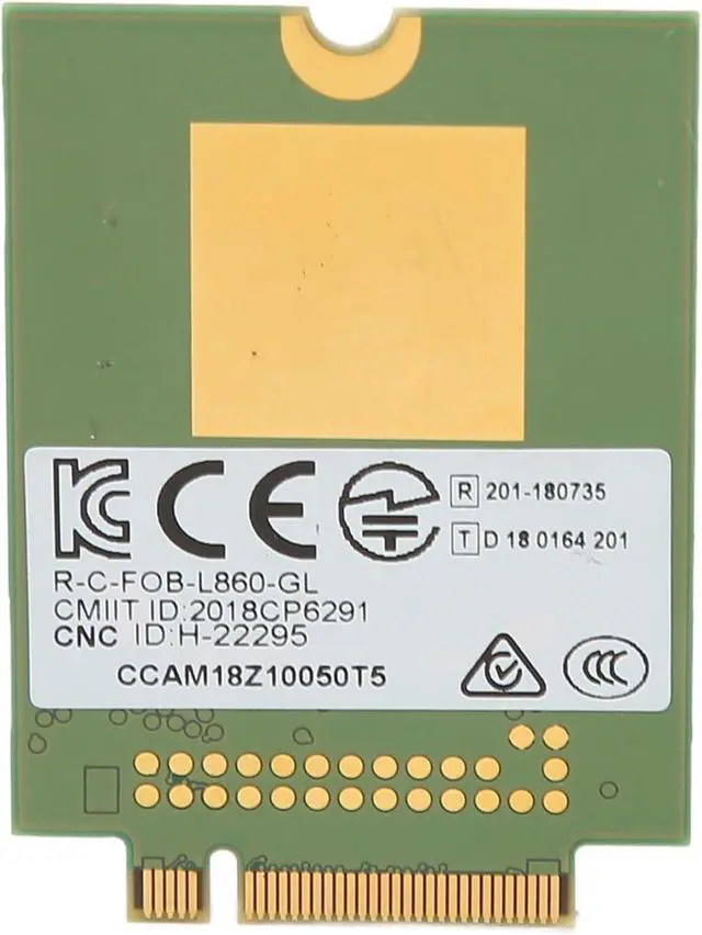 Alt view image 7 of 7 - L860 GL Network Card 1Gbps Speed M.2 Adapter for Laptop, Band LTE Support B1 B66 FDD B38 B42 TDD, MIMO for Simultaneous Multi Device Connection