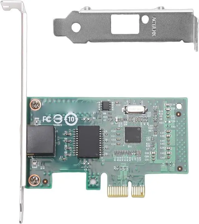 Alt view image 5 of 7 - Gigabit NIC Network Card Plug and Play 1000Mbps Gigabit Ethernet Card with RJ45 Port PCI Express 2.0 X1, Ideal for Desktop Servers, PCIe Saves Space