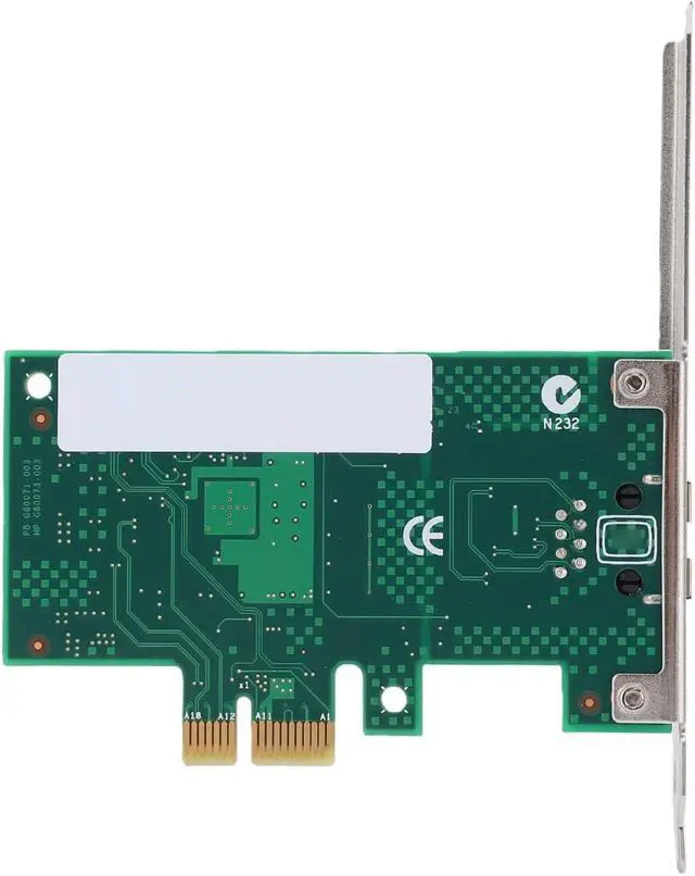 Alt view image 6 of 7 - Gigabit NIC Network Card Plug and Play 1000Mbps Gigabit Ethernet Card with RJ45 Port PCI Express 2.0 X1, Ideal for Desktop Servers, PCIe Saves Space