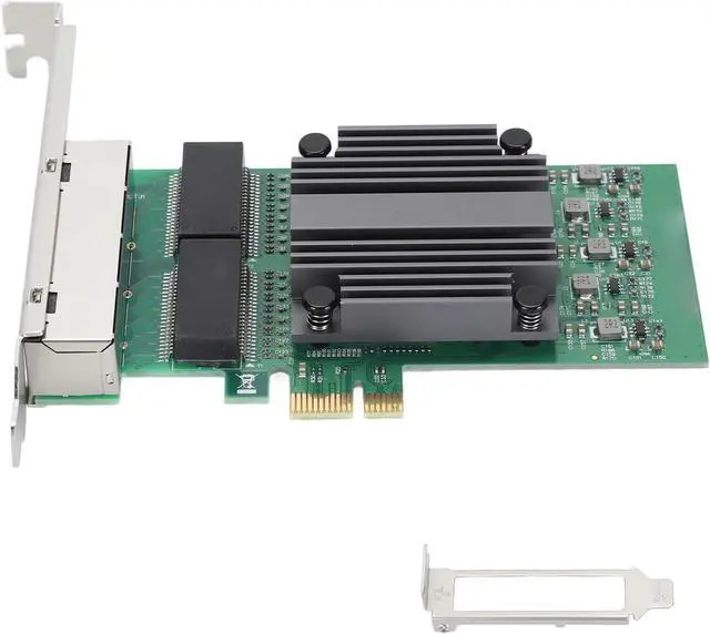 Alt view image 6 of 7 - PCI Express Ethernet Network Card, Plug and Play PCB, Reliable 4 Port Connection, High Speed PCIe Network Card for PC