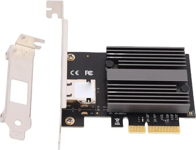 Alt view image 6 of 7 - 10G Wired Network Card Efficient Heat Dissipation Versatile Network for Multiple Device Compatibility