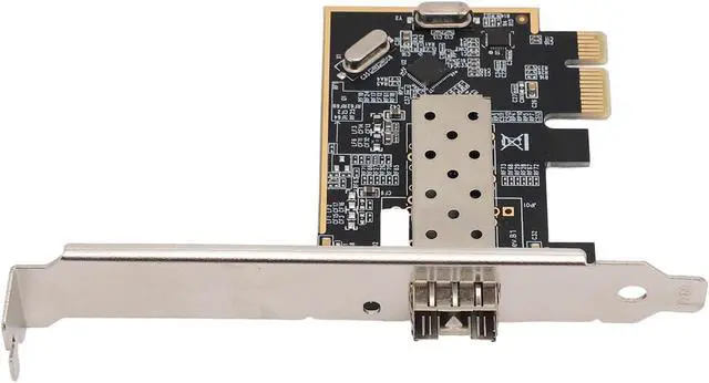 Alt view image 6 of 7 - PCIE Ethernet Network Card Fiber SFP Network Adapter 1000MB Stable Single Port for Desktop Computer
