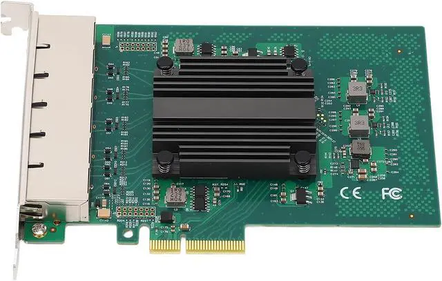 Alt view image 5 of 7 - 1000Mbps High Speed Transmission PCIe Gigabit Network Card for Desktop Server with 6 RJ45 Ports
