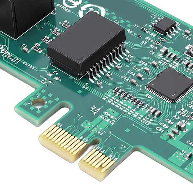 Alt view image 7 of 7 - Bewinner Gigabit Ethernet Card 1000Mbps PCIe 2.0 X1 with RJ45 Port, Plug and Play, 210AT Controller, Network Card, Ethernet with RJ45 Port PCI Express 2.0 X1