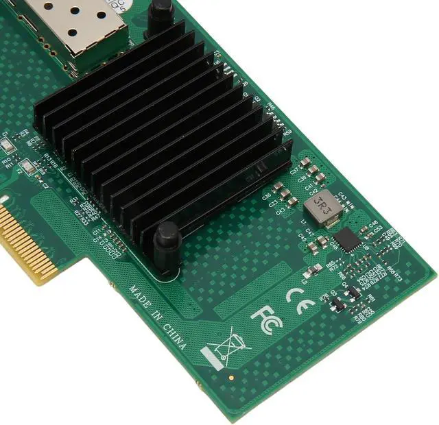 Alt view image 6 of 7 - PCIe Network Card 10000Mbps High Speed Gigabit Server Adapter with 82599EN Controller PCI Express X4 5.0GT SFP LC Optical Fiber for Win Server Linux VMWare ESXi