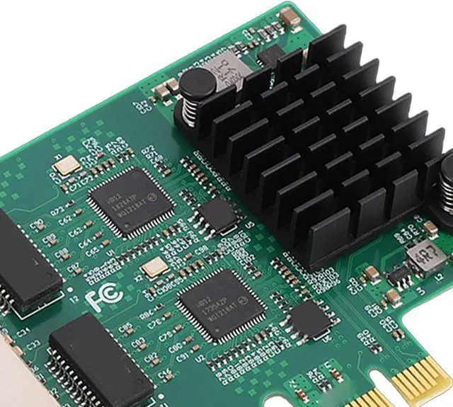 Alt view image 7 of 7 - Network Card Dual RJ45 Port 10 100 1000Mbps Gigabit Wired Network Card for Desktop PC