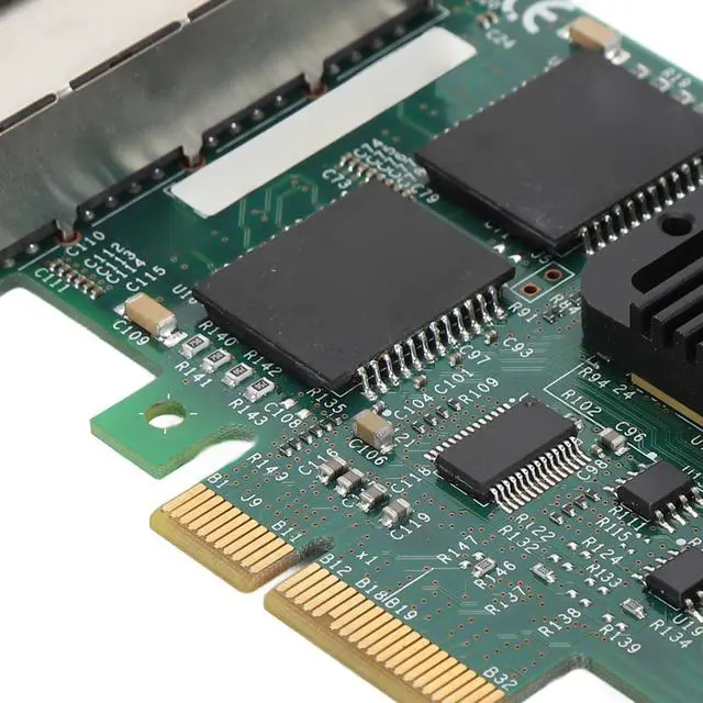 Alt view image 7 of 7 - PCIe Gigabit Network Card, 4 RJ45 Ports 10 100 1000Mbps Ethernet Adapter with 82576GB Chip, PC Desktop Laptop, for Server Systems