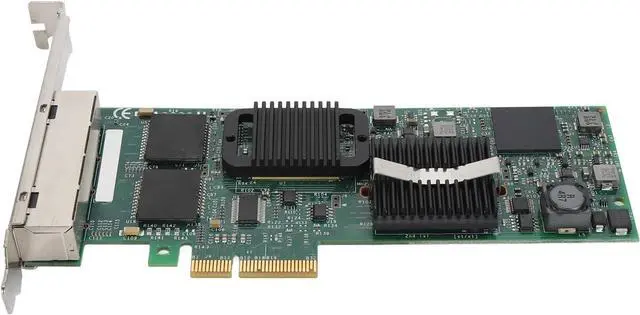 Main image of PCIe Gigabit Network Card, 4 RJ45 Ports 10 100 1000Mbps Ethernet Adapter with 82576GB Chip, PC Desktop Laptop, for Server Systems