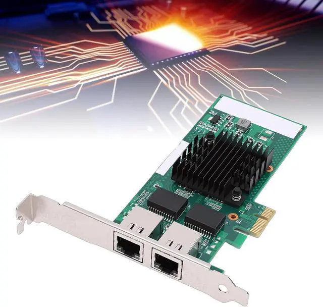 Alt view image 4 of 7 - GOWENIC Gigabit Ethernet Server Adapter Network Card, High Performance 82571 Controller, Easy Installation with Flexible Bracket Options