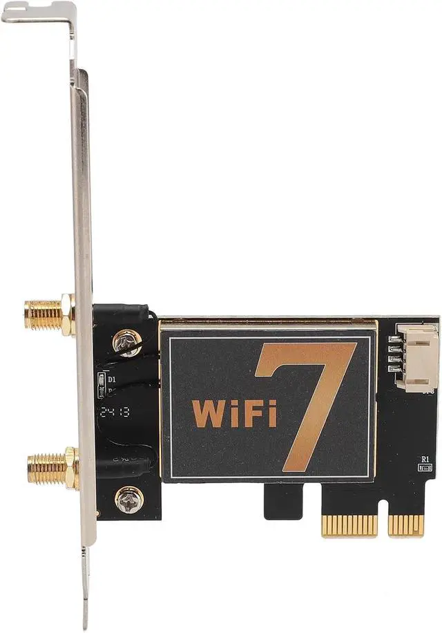Alt view image 6 of 7 - PCIE Wi Fi Card, BT5.4 2.4G 5G 6G Tri Band Cordless Network Card, Ultra Low Latency, Desktop Cordless Network Adapter for 10 for Linux, for Chrome OS
