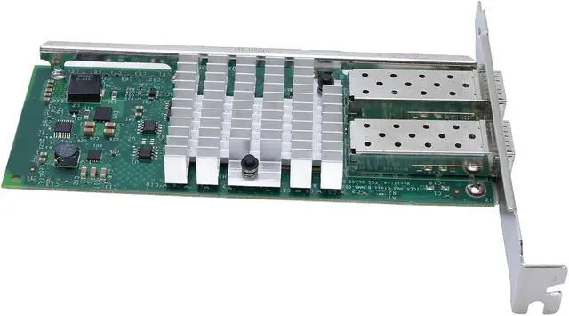 Alt view image 7 of 7 - 10Gbps SFP Plus Network Card, PCI Express X8 Ethernet Adapter with 2 Ports and 82599 Chipset, for Server and Virtual Machine