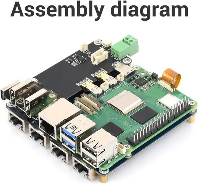 Alt view image 7 of 7 - EBTOOLS PCIe to 4 2.5G ETH Board, 2.5Gbps Ethernet Expansion Card with RTL8156 Chipset for 5, Plug and Play, No Driver Needed