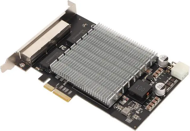 Main image of JTLB PoE Network Card 4 RJ45 Ports PCIe Slot 2.5G 30W Over 328ft Distance Gigabit Ethernet Card for Computer Industry