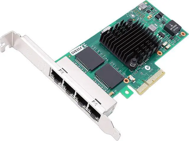 Alt view image 5 of 7 - 1000Mbps Gigabit Ethernet PCI Express Network Card,Ethernet Converged Network Adapter, 350AM4 Controller RJ45 Port PCIE Adapter, for Server Desktop Industrial
