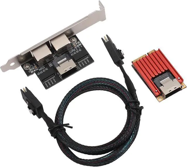 Alt view image 5 of 7 - Fast Heat Dissipation Pci Express Ethernet Card With Dual Port And Fast Data Transfer For Server/PC