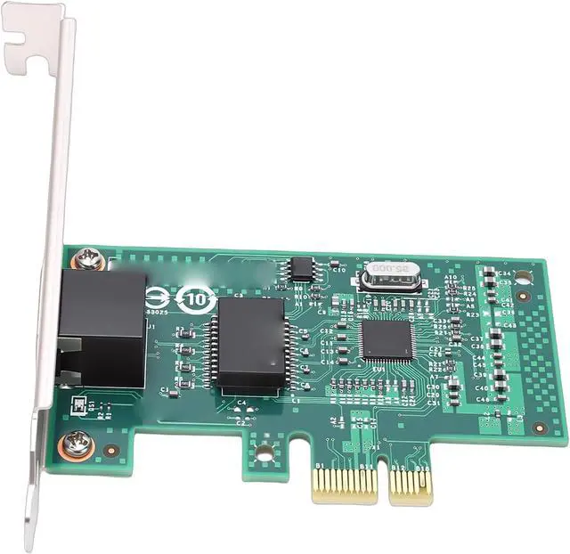 Alt view image 4 of 7 - Cosiki Gigabit PCIe Network Card, 1000Mbps Ethernet Adapter, RJ45 Port Network Card with PCI Express 2.0 X1 & Plug and Play, Ideal for Desktop PC, Server & Industrial Computer