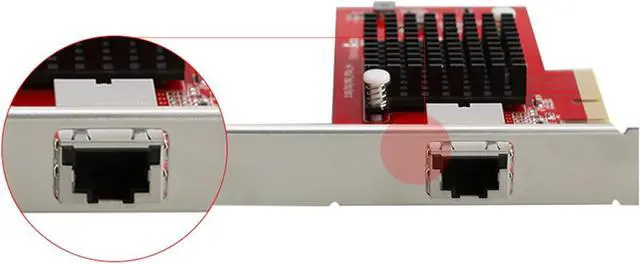 Alt view image 7 of 7 - Upgrades Your Connectivities with PCIe3.0 4xNetworks Card 10GBASET-T IEEE802.1Q VLANs IEEE802.3xFlow Control Standard