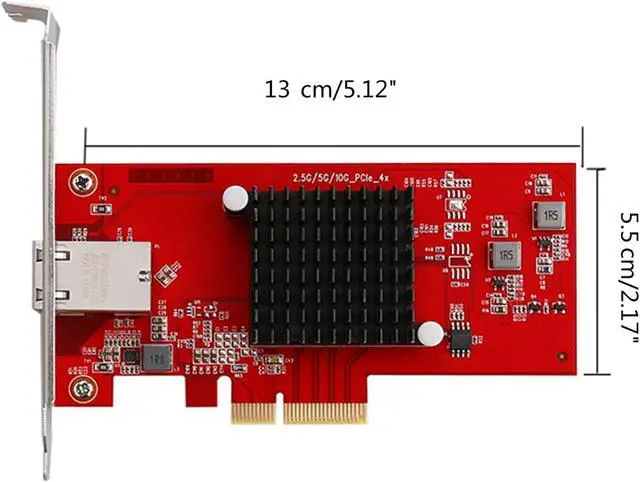 Alt view image 4 of 7 - Upgrades Your Connectivities with PCIe3.0 4xNetworks Card 10GBASET-T IEEE802.1Q VLANs IEEE802.3xFlow Control Standard