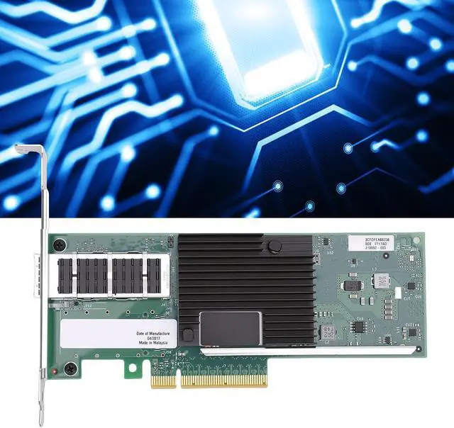 Alt view image 5 of 7 - 40GB PCIe Network Card, Single QSFP+ Port with XL710AM1 Controller, Support for VMware PCIe 3.0 X8 Multi OS, for Virtualization of Upgrade Server Center