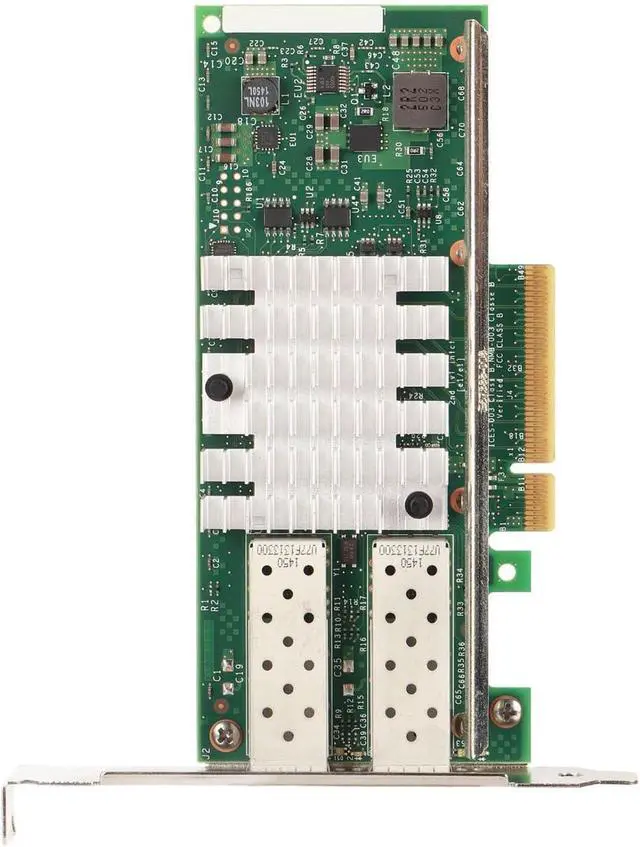 Alt view image 2 of 7 - 10Gbps Server A with 2 Ports - PCI Expr X8 Plug and Play Card for Stable Desktop