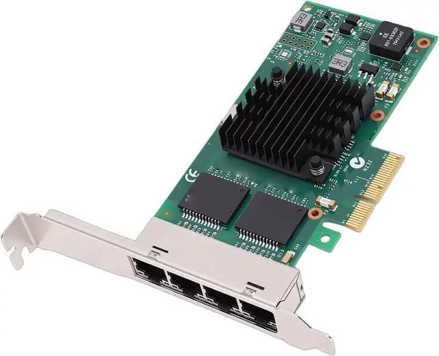 Alt view image 7 of 7 - 1G Gigabit Network Card with Efficient Computing, Support for 4 RJ45 Ports, Comprehensive Compatibility for Servers and Desktops