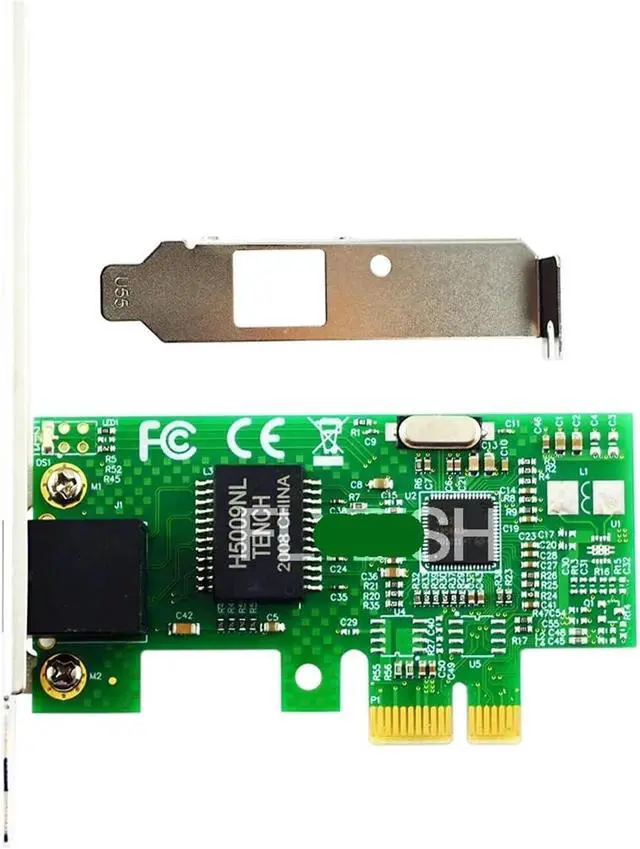 Alt view image 2 of 4 - NA211-T1 PCI-E x1 Single-Port Gigabit Ethernet Network Controller Adapter Card for I211AT Chipset