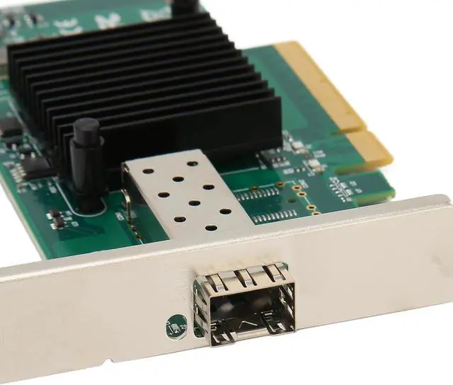 Alt view image 7 of 7 - PCIe Network Card PCI Express X8 5.0GTs 10000Mbps SFP LC for Server, 82599EN Processor, LAN on Motherboard, IPMI, 10000Mbps