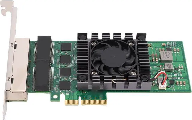 Alt view image 4 of 7 - PCI Express Nic Card with 4-Port Gigabit Ethernet Network for Reliable Performance
