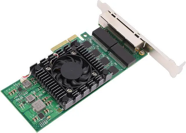 Alt view image 7 of 7 - PCI Express Nic Card with 4-Port Gigabit Ethernet Network for Reliable Performance